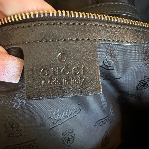 Beautiful Ex large Black Irina Babushka Leather Tote - Picture 7 of 17